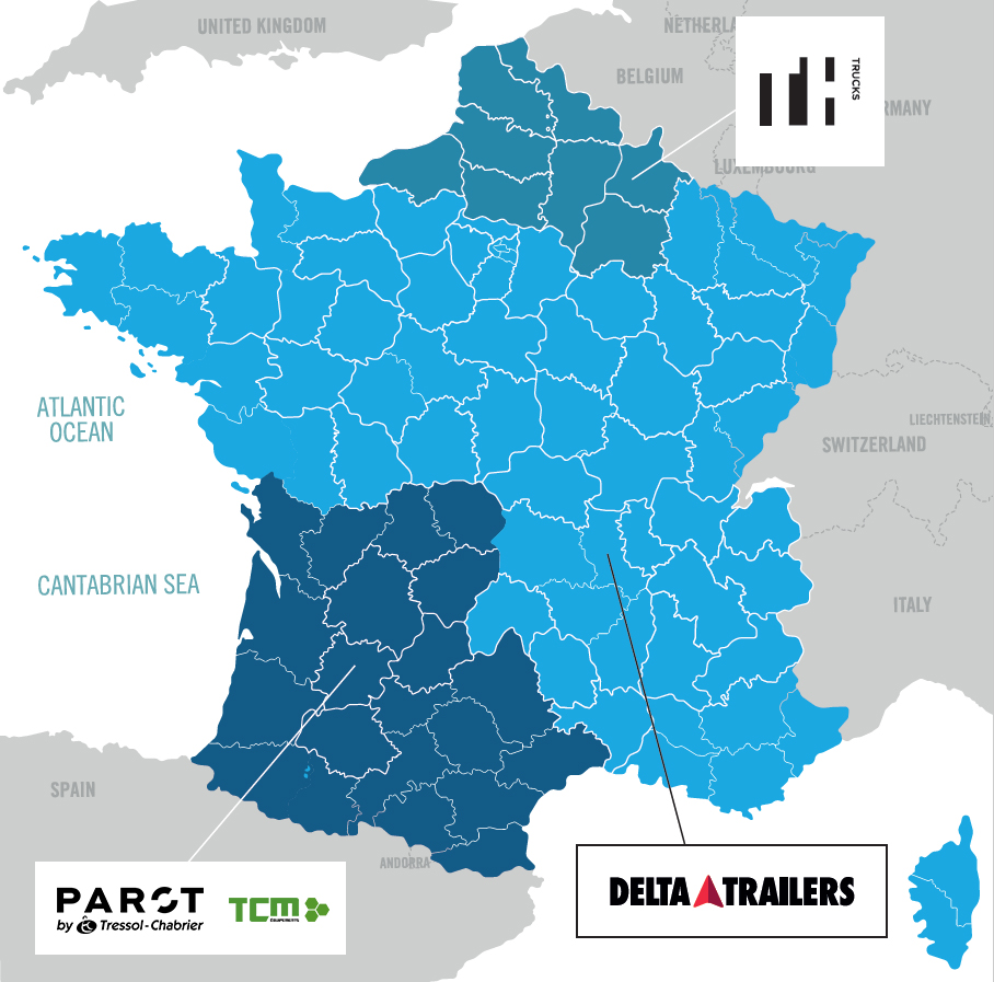 Mapa Francia