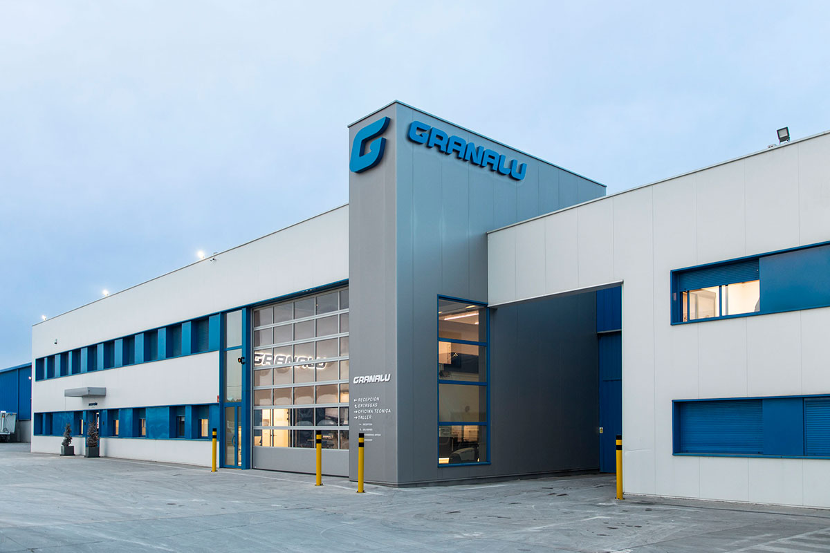 Instalaciones Granalu en España.